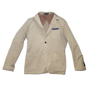 Marc O'Polo Follow Your Nature Beige Tan Cotton Blazer Men's Sz US 42/EU 52 EUC